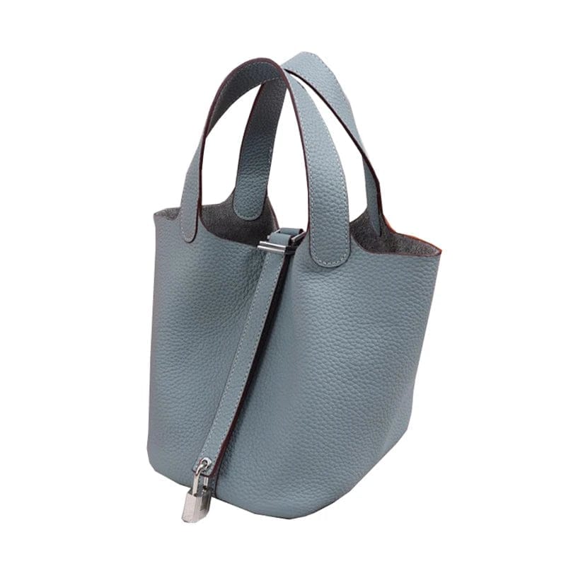 Hottest Price Genuine Leather Bucket Simple Fashion Latest Ladies Designer Handbags Famous Brands Hand Bags