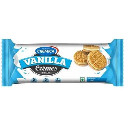 Cremica Vanilla Cremes Biscuits, 60 gm