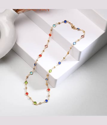 AanyaCentric Gold Plated Chain ( Set of 1 )