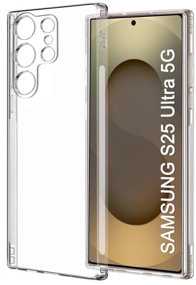 PLUGTECH TPU Ultra Hybrid Clear Camera Protection Back Cover Case for Samsung Galaxy S25 Ultra