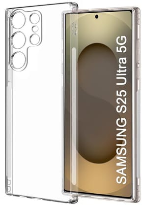 PLUGTECH TPU Ultra Hybrid Clear Camera Protection Back Cover Case for Samsung Galaxy S25 Ultra