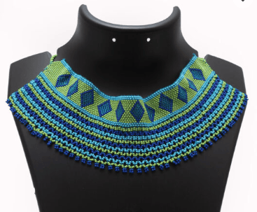 Sahaj Classic Series Paati Bead Work Choker