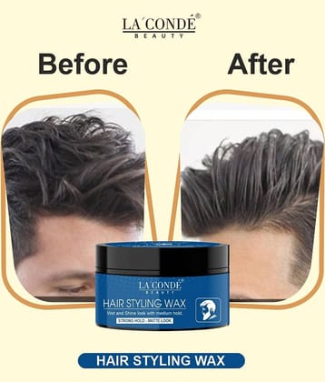 La'Conde Hair Styling Wax For Men Maximum Hold Wax 50 g