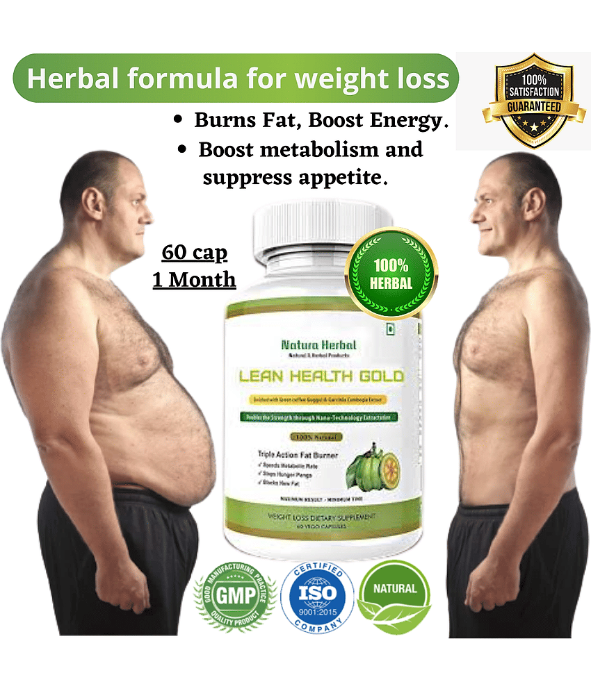 LEAN HEALTH GOLD Fat Burner & Weight loss supplements Capsule 60 no.s Pack Of 1