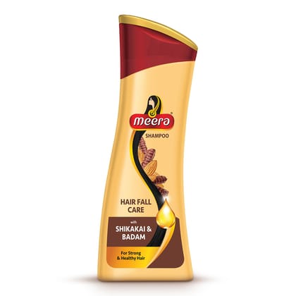 Meera Hairfall Care Shampoo, Brown, Shikakai, 180 Ml Meera Hairfall Care Shampoo, Brown, Shikakai, 180 Ml - Brown / 180 ml (Pack of 1)