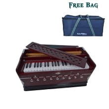 9 Stopper Standard 3.5 Octave 42 Keys Multi Bellow Harmonium with Bag