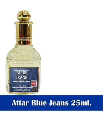 INDRA SUGANDH BHANDAR - Real Blue Jeans Attar For Men & Women 25ml Pack Of 1