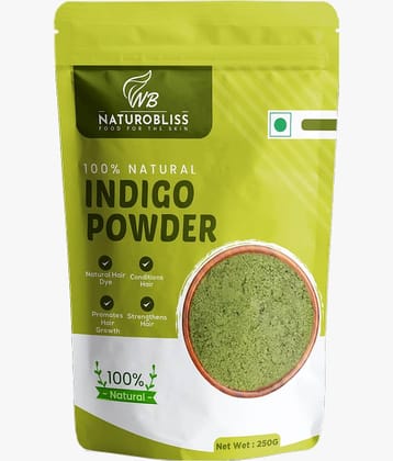 NaturoBliss Indigo Powder Natural Henna 250 g