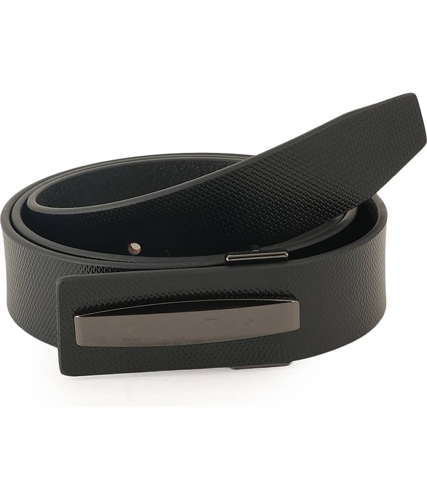 STYLE SHOES - Black Leather Men's Formal Belt ( Pack of 1 )