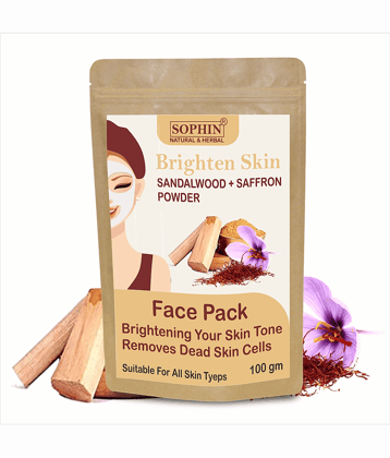 SOPHIN - Skin Brightening Face Pack for All Skin Type ( Pack of 1 )