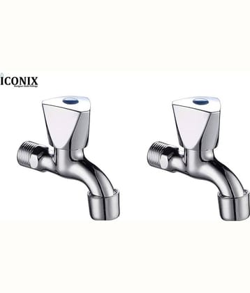 Dalton Steel Bathroom Tap (Bib Cock)