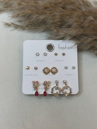 Flare Fusion Earrings Combo