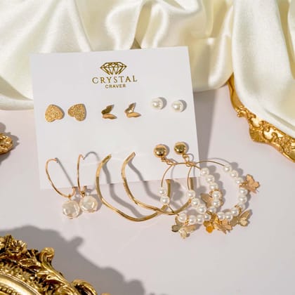 Prom Feels 6 Pairs Earring Set