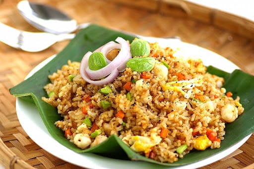 Chicken Black Pepper Fried Rice