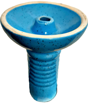 PUFF SMART American Phunnel Ceramic Chillum (Full Sky Blue Shade)