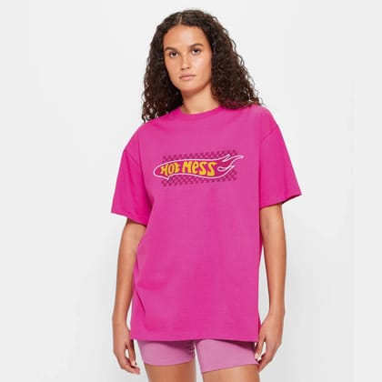 Hot Mess | Women Oversized T-Shirt-S