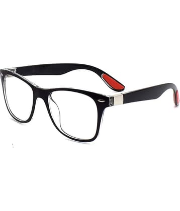 Peter Jones Black Full Rim Square Computer Glasses ( Pack of 1 )