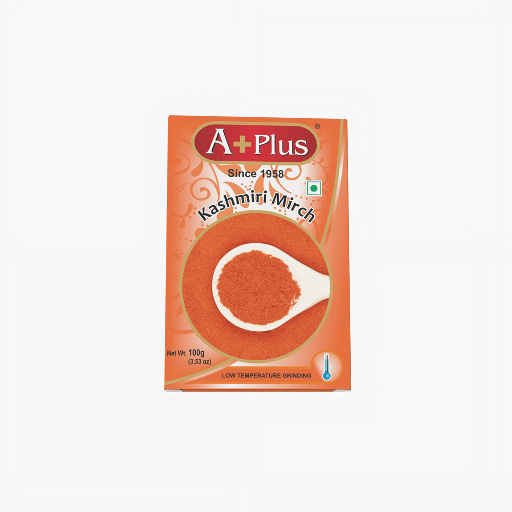 Aplus Kashmiri Mirch Powder 100g Box