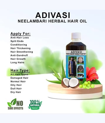 ADIVASI NEELAMBARI - Anti Hair Fall Jojoba Oil 200 ml ( Pack of 1 )