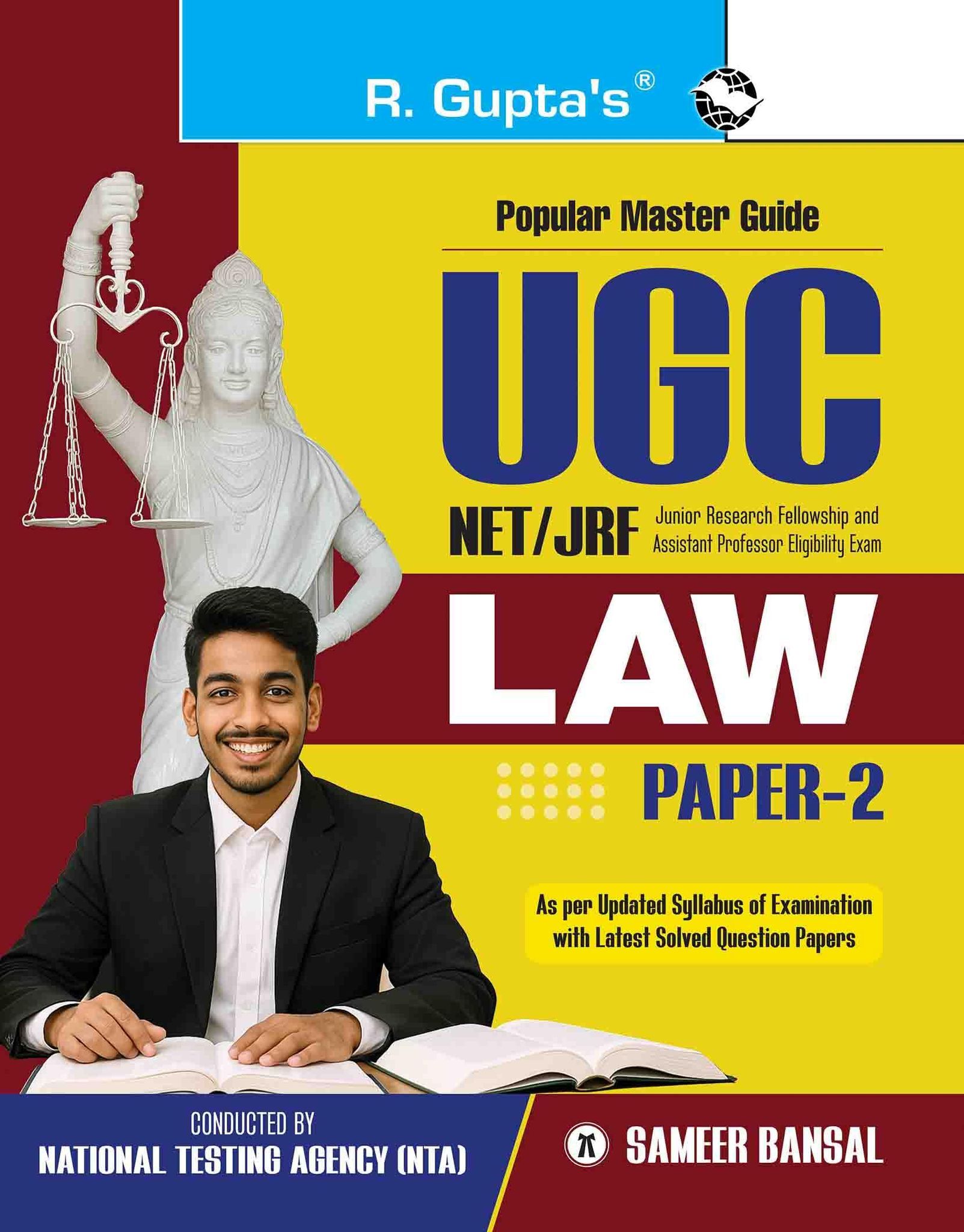 NTA UGC-NET/JRF: LAW (Paper-2) Exam Guide [Paperback] [Aug 06, 2025] Adv. Sameer Bansal