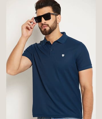 OGEN Pack of 1 Cotton Blend Regular Fit Solid Half Sleeves Men's Polo T Shirt ( White )