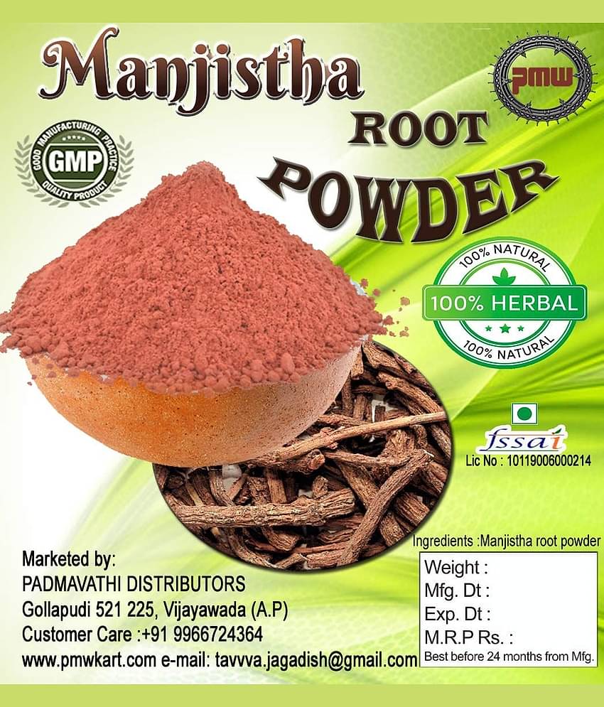 Manjistha Root Powder - 100 G - Majeeth - Indian Madder -Majith - Rubia - Cordifolia - Arook