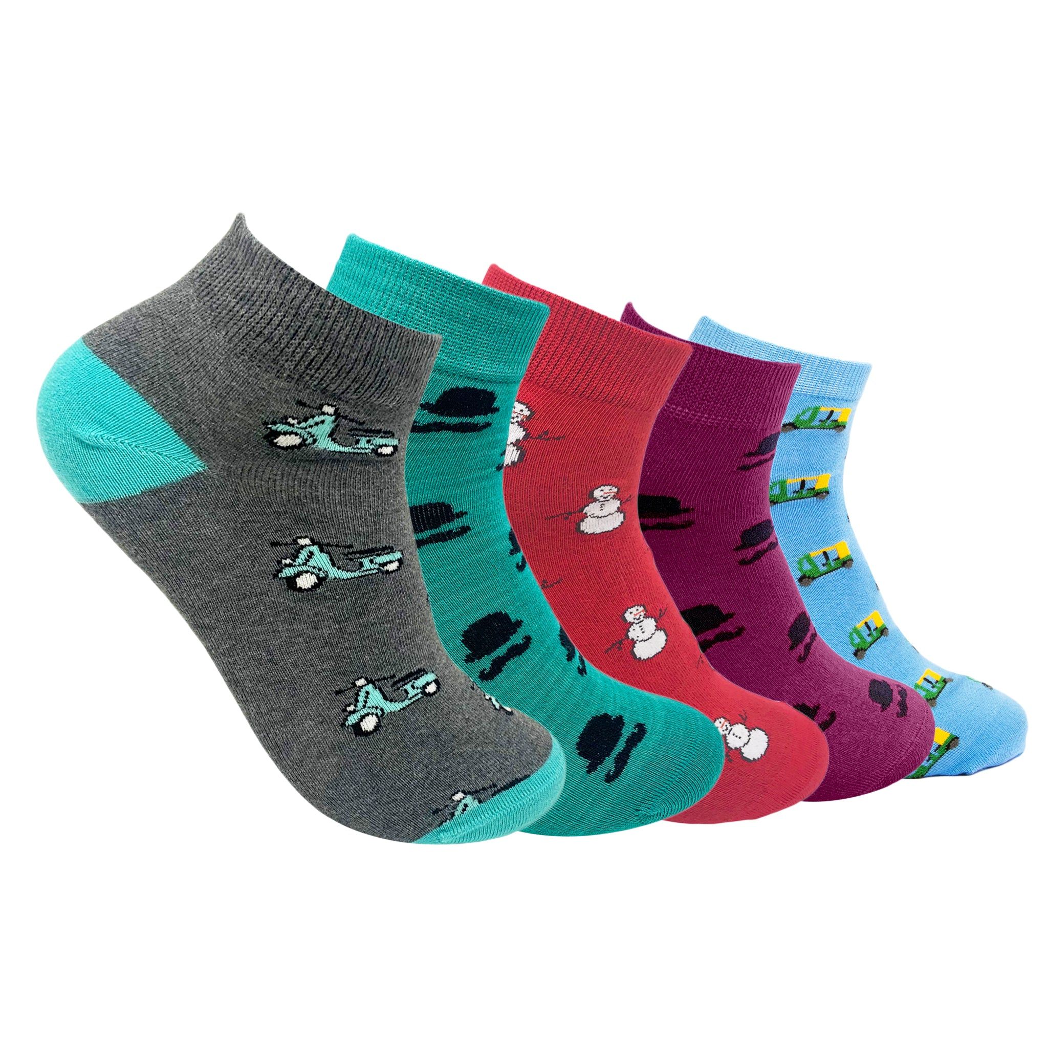 Ankle Set 5 Socks For Men - Recommended By Us