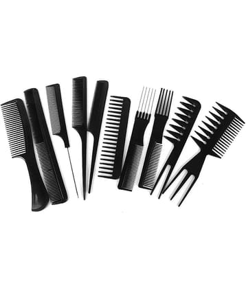 mahek accessories - Hair Brush Set For All Hair Types ( Pack of 10 )