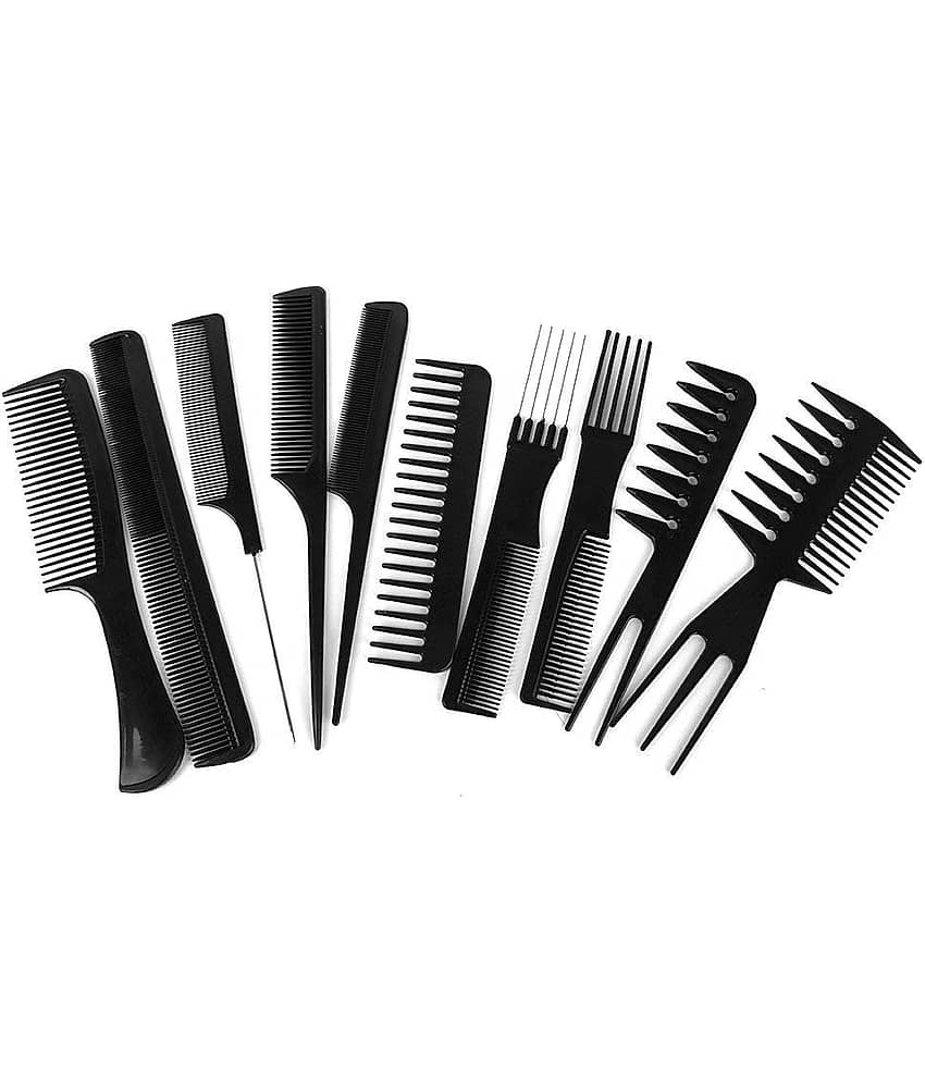 mahek accessories - Hair Brush Set For All Hair Types ( Pack of 10 )