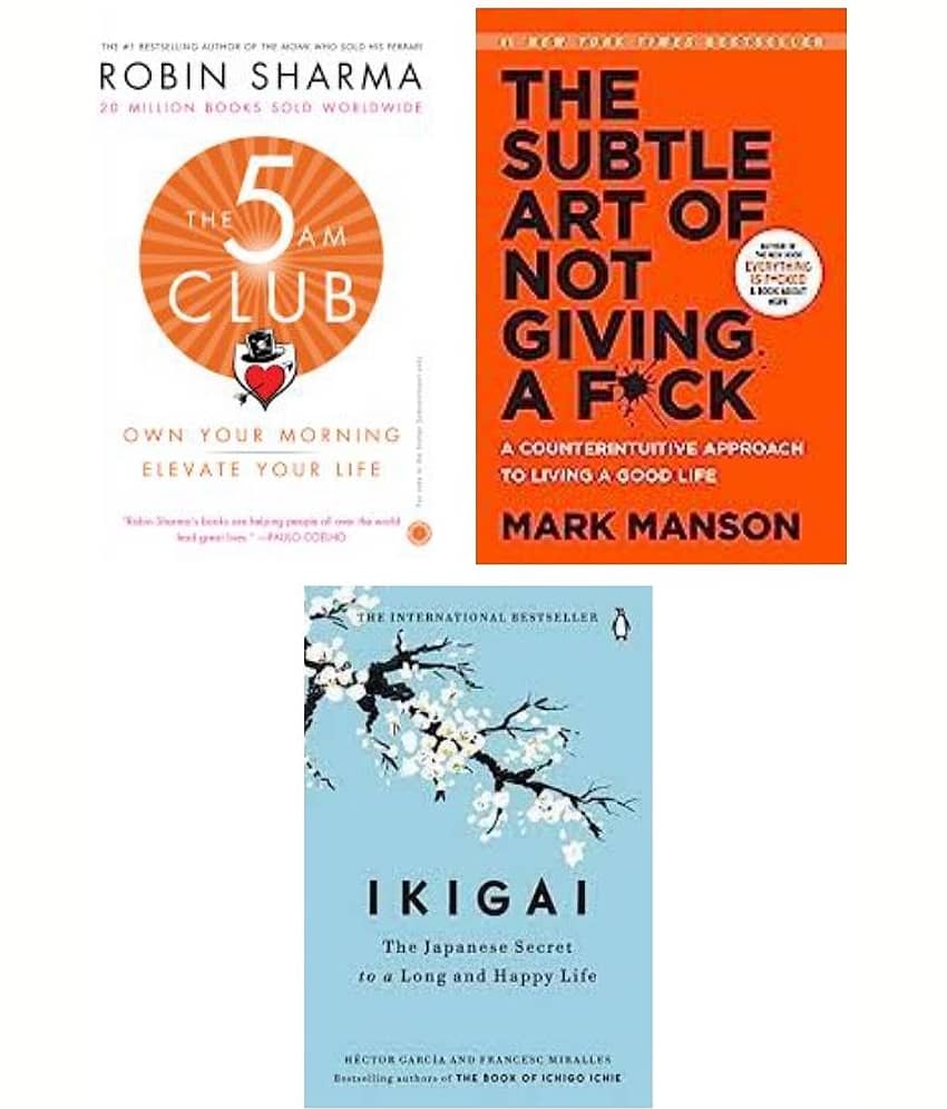 5 Am Club + The Subtle Art + Ikigai