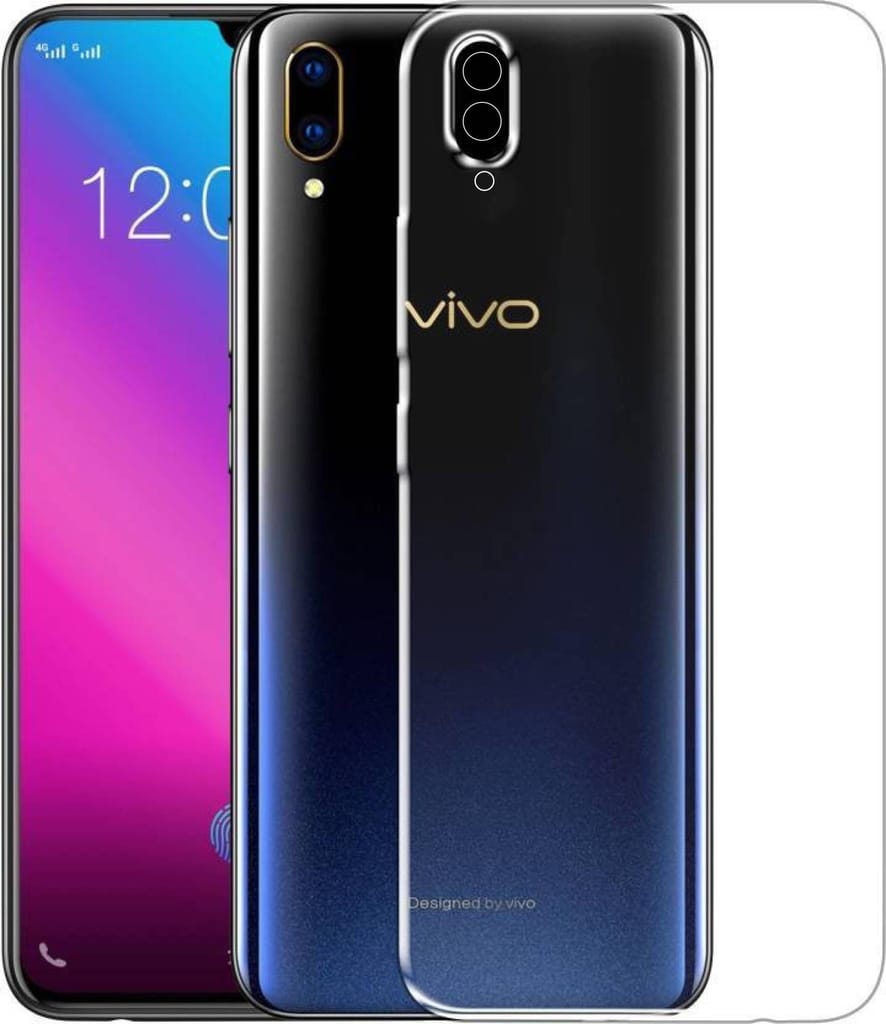 PLUGTECH TPU Ultra Hybrid Clear Camera Protection Back Cover Case for Vivo V11 Pro