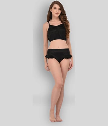 You Forever Satin Bra and Panty Set