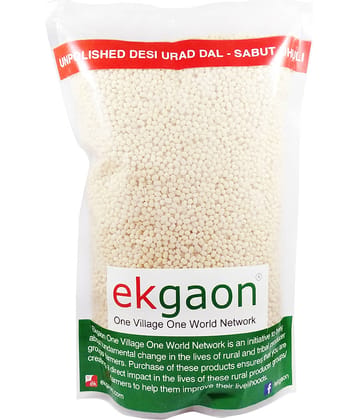Ekgaon Unpolished  Urad Dal  Sabut Dhuli 950 gm
