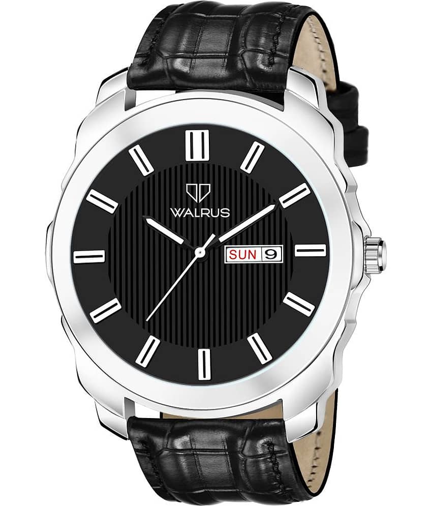 Walrus na Leather Analog Men's Watch