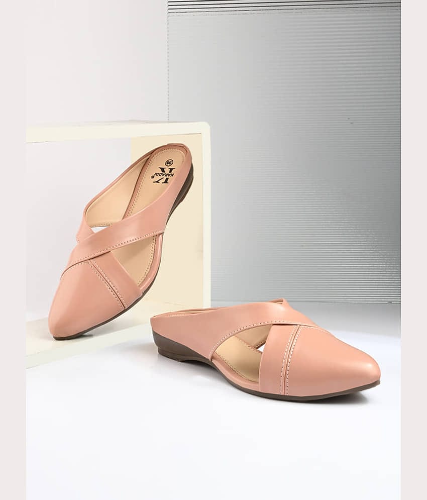 KARADDI Gray Women's Mules