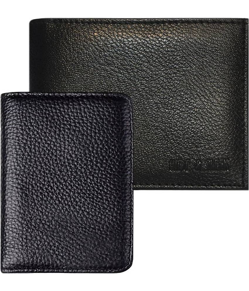 Hide&Sleek - PU Leather Card Holder ( Pack of 2 )