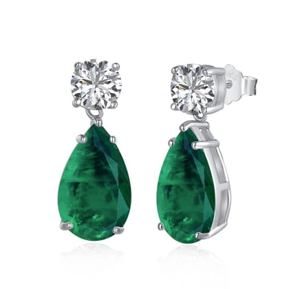 VERTE EARRINGS - Fine Silver-Silver