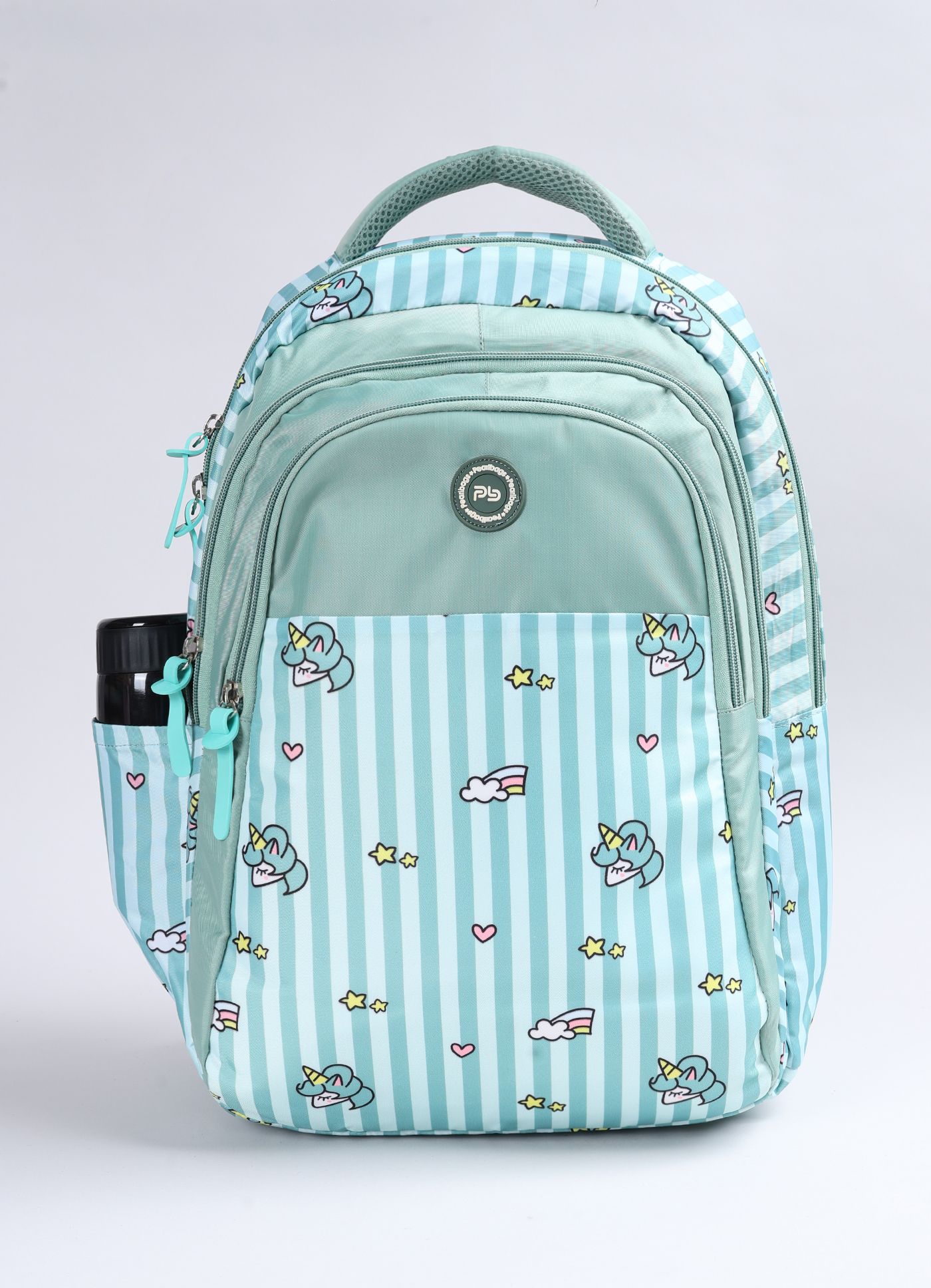 PB Pearlbags Polyester Water Resistant Casual Backpack With Laptop Sleeve For School,college & Office For Boys and Girls,Men & Women