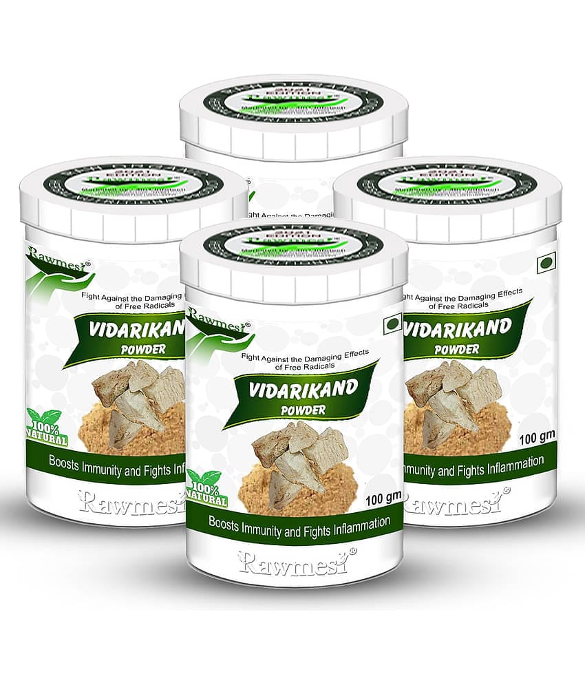 rawmest Vidarikand 400 gm Multivitamins Powder Pack of 4
