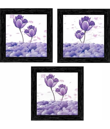 Indianara - Floral Painting With Frame