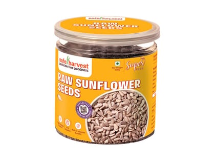 Safe Harvest Pesticide Free Sunflower Seeds 250g Safe Harvest Pesticide Free Sunflower Seeds 250g