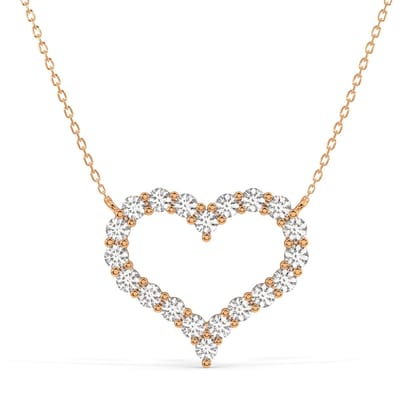 Daisy Love Necklace WHITE GOLD