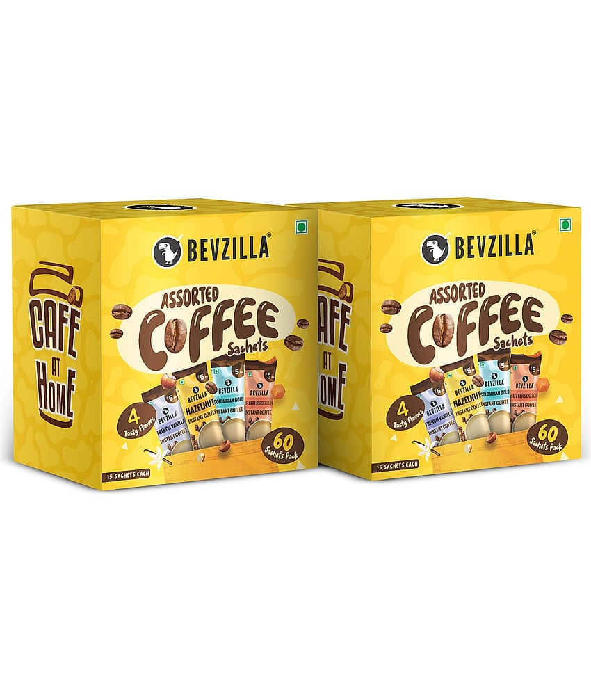 Bevzilla Instant Coffee Powder 240 gm Pack of 2