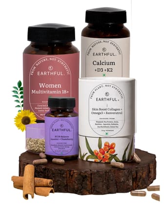 Earthful Women’s Balance, Beauty & Bone Health Pack
