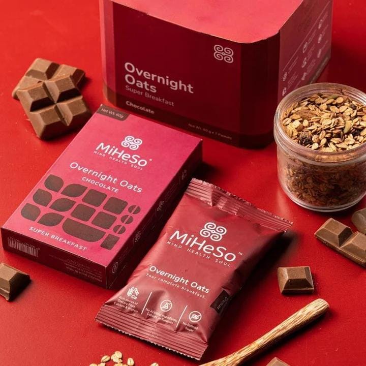 MiHeSo Overnight Oats - Chocolate 420g (60gX7)
