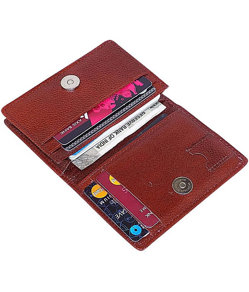 Style 98 Bi-Fold Brown Card Holder