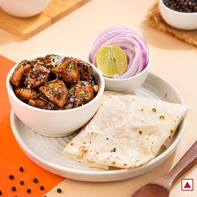 1pc Rumali Roti + Pepper Roast Chicken