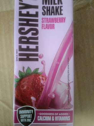 Hershey milk shake strawberry