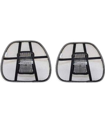Accupressure Bead Back Lumbar Support Single Black For Car Seat