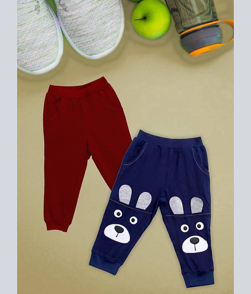 Me N My CLOSET Pack of 2 Unisex for Baby Cotton Pyjama ( Multi Color )